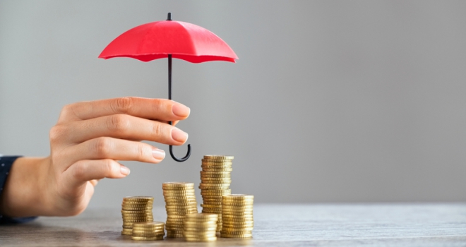 Demand for rent protection 'surges', survey shows money covered by tiny umbrella