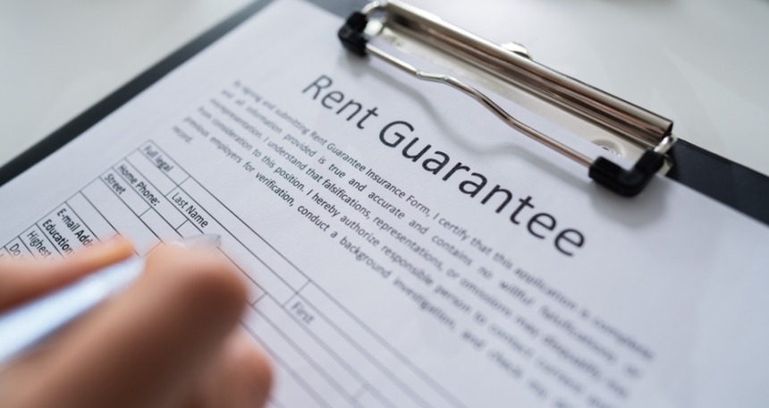 Rent Guarantee Form - 104