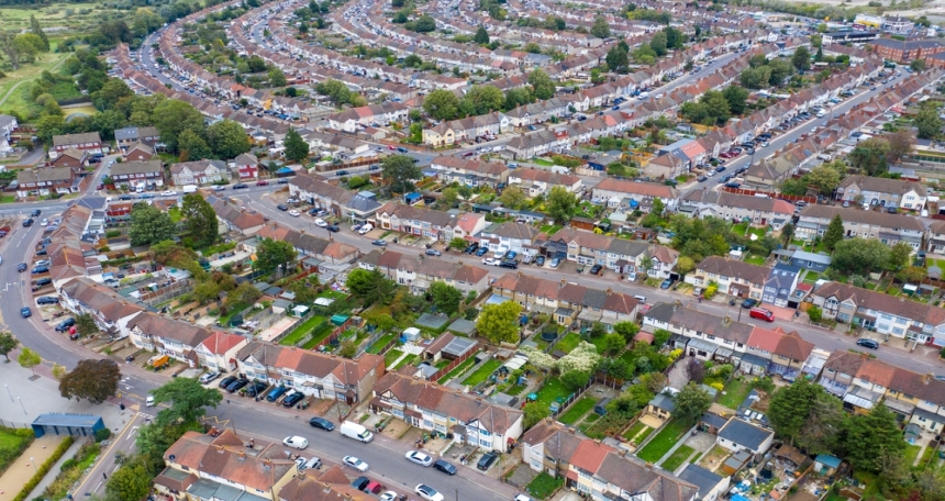 The era of £100k homes in London 'a thing of the past' Dagenham - East London - 857
