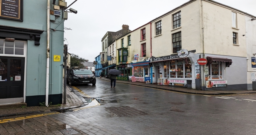 Unoccupied holiday homes fuelling a rise in ghost towns Tenby, Pembrokeshire - Wales - 068