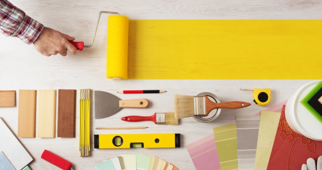 What are the most in-demand interior trends of 2021? decorating home improvement interior paint roller