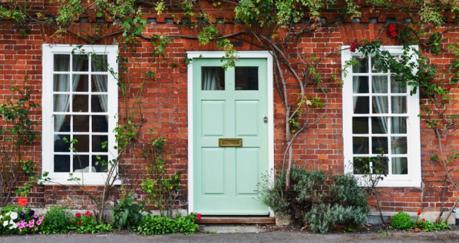 New research shows that feeling 'at home' improves wellbeing Front Door 555