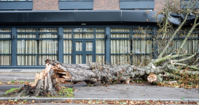 A quarter of property insurance claims are due to storm damage Storm Damage 266