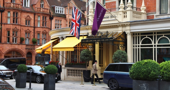 Which London brandmarks are commanding the highest house price premiums? The Connaught 650