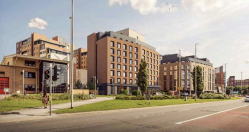 Case study: Atelier completes £30.8m loan for large PBSA scheme in Leeds Torsion Group PBSA - 822