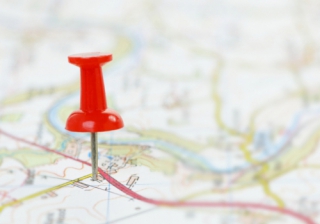 Rising prices see renters stay put red pin in paper map